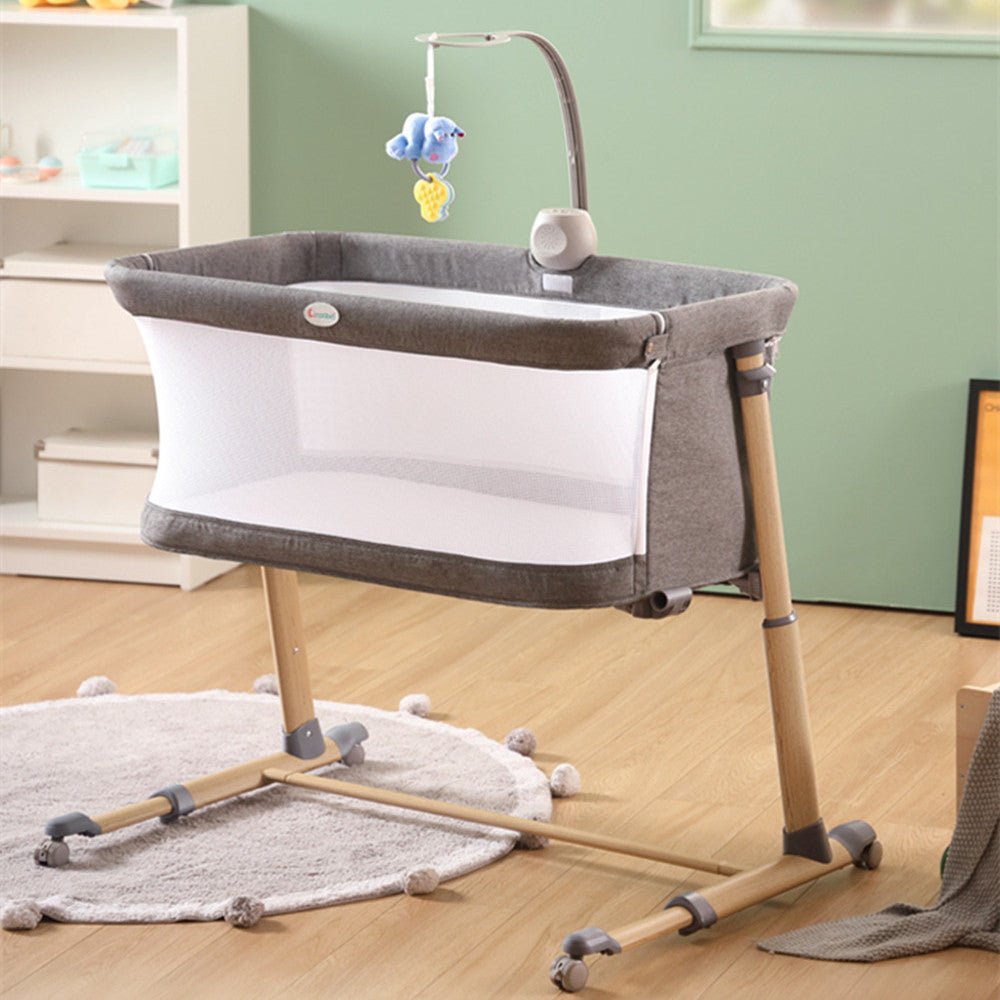 Adjustable Bedside Baby Crib-product_vendor]