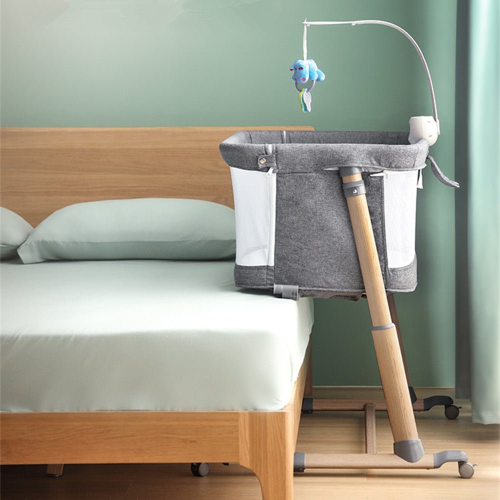 Adjustable Bedside Baby Crib-product_vendor]