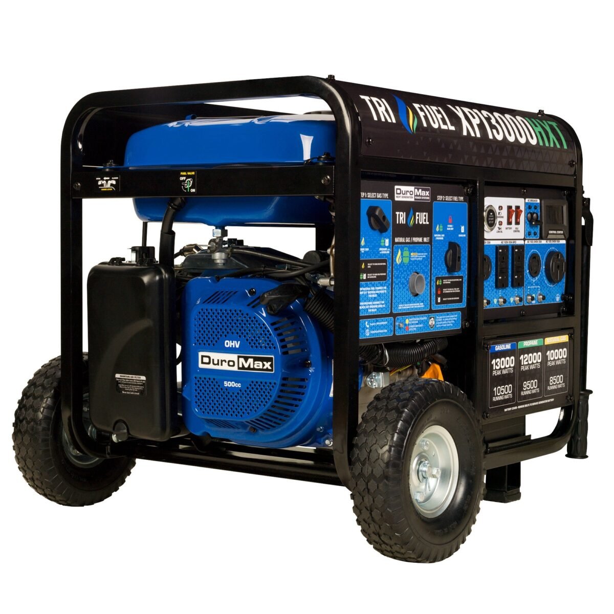 DuroMax 13000 Watt Tri Fuel Portable